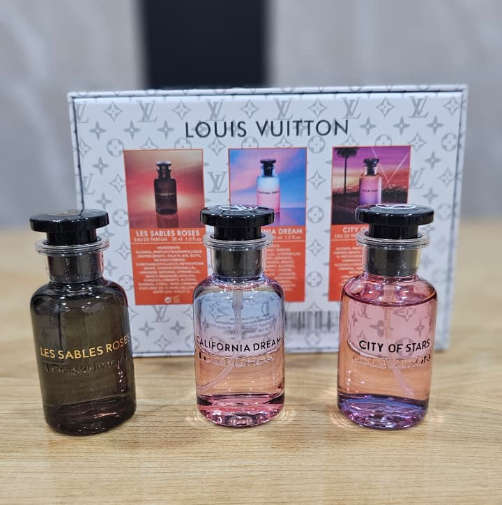 Louis Vuitton Gift Set (Pack Of 3) Unisex