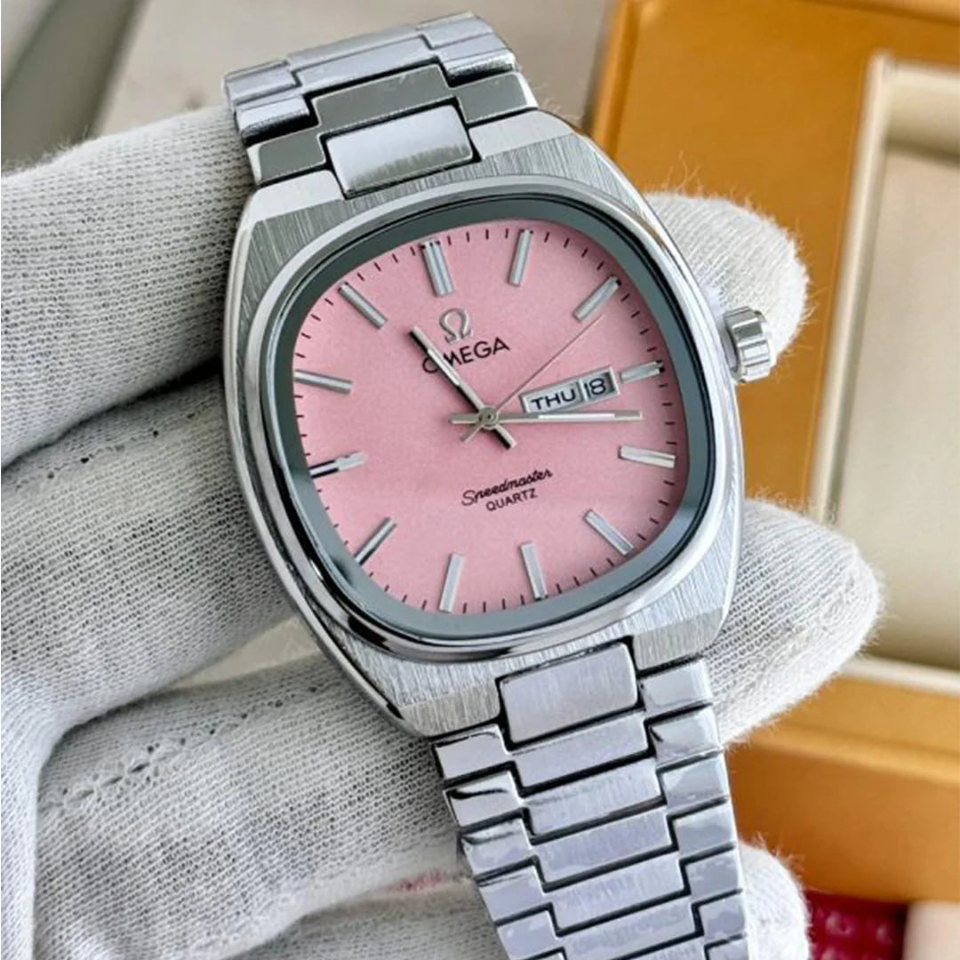 Omega Speedmaster Slim Silver Metal Watch