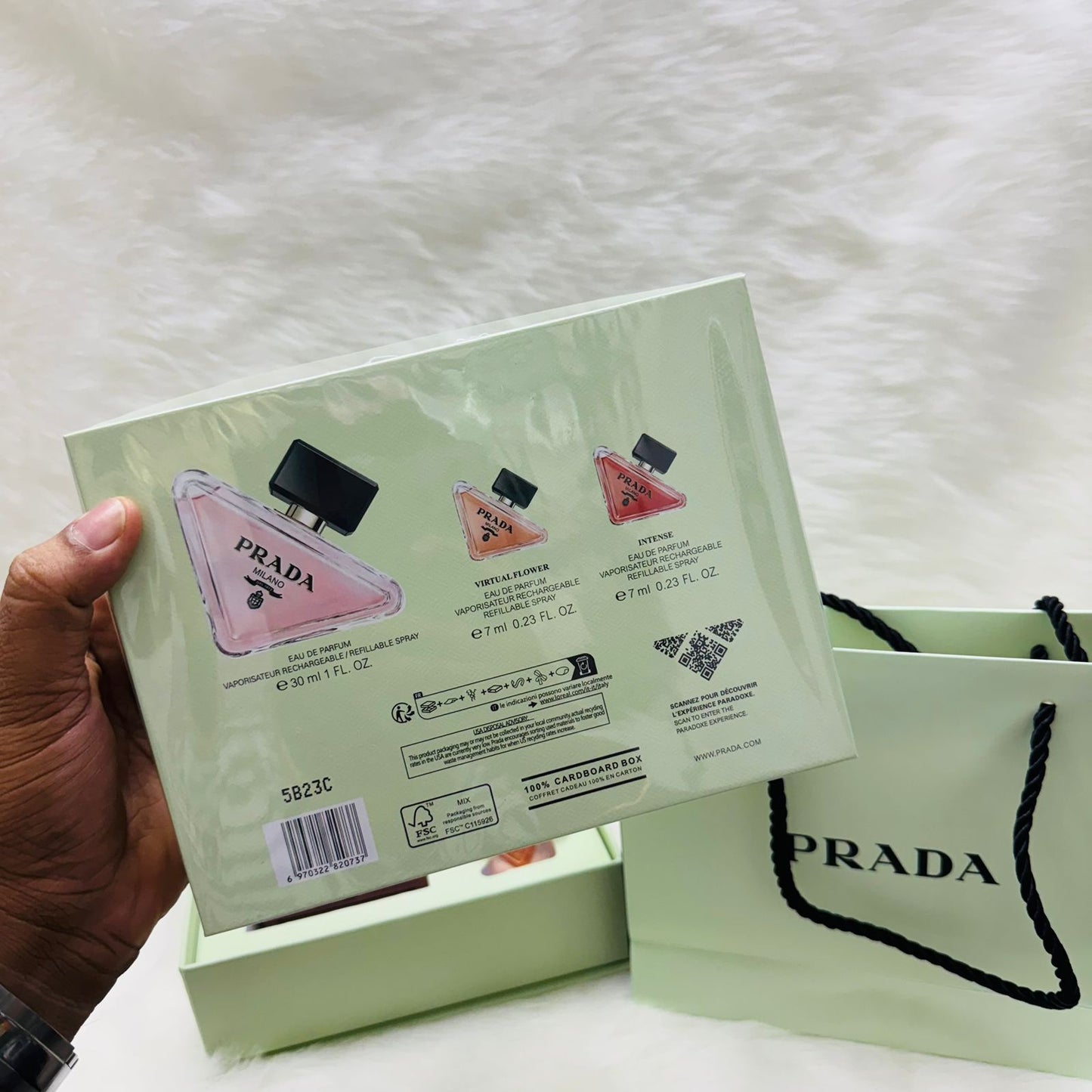 Prada Gift Set (Pack Of 3) Womens