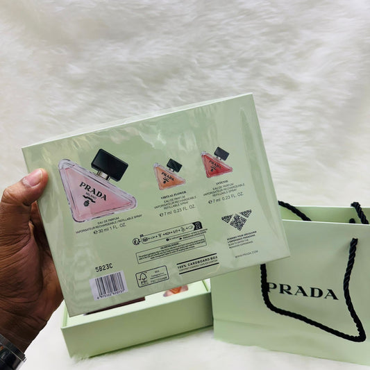 Prada Gift Set (Pack Of 3) Womens
