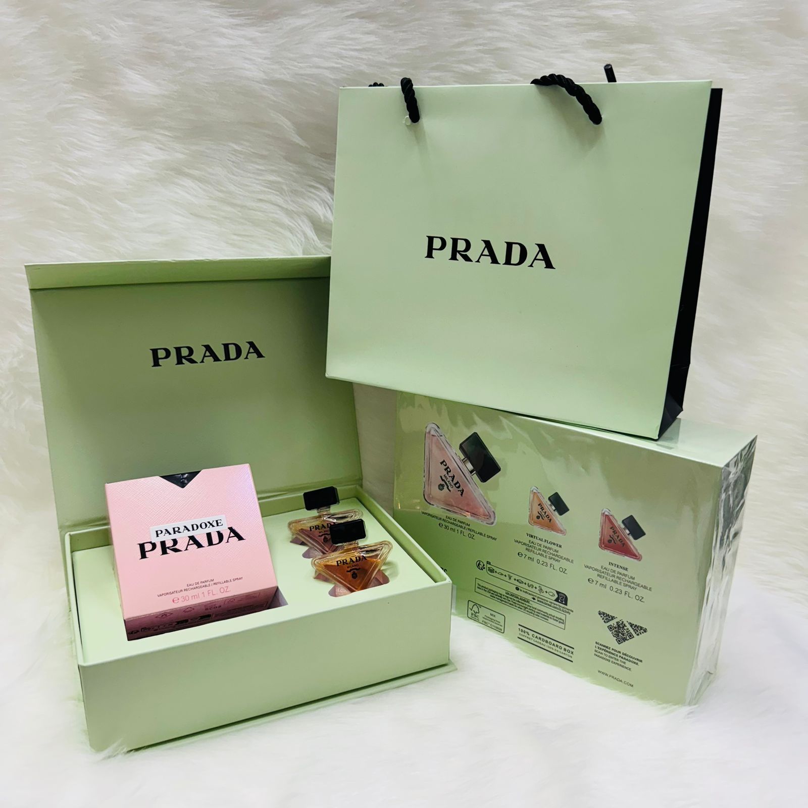 PRADA 香水セット ギフトボックス Prada Gift Set (Pack Of 3) Womens – Living Luxary